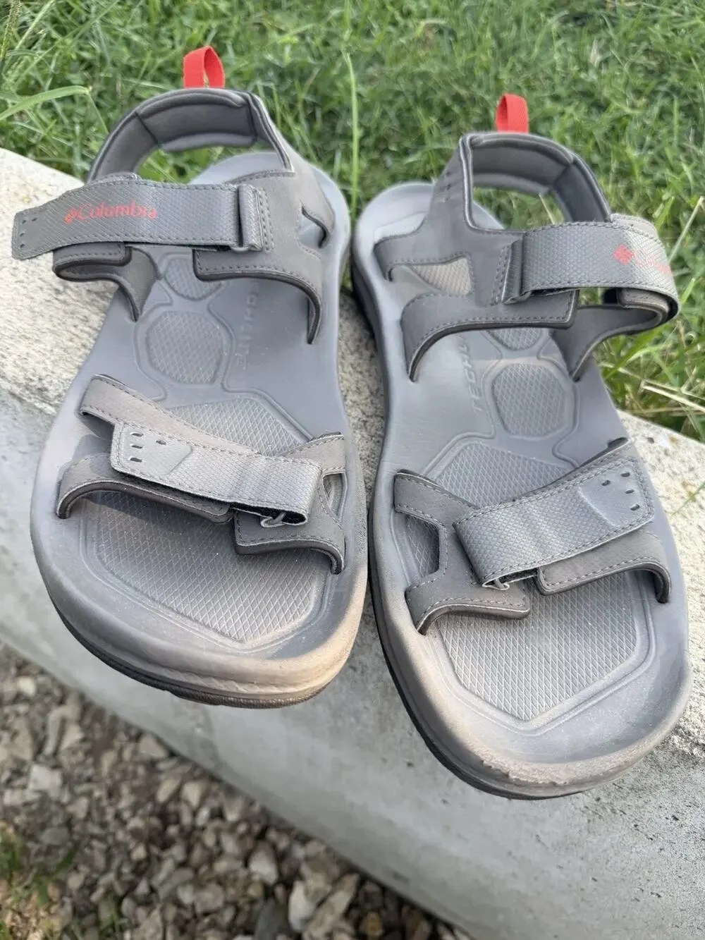 Columbia techlite mens sandal size 12 Gorpcore hiking outdoor adjustable Strappy